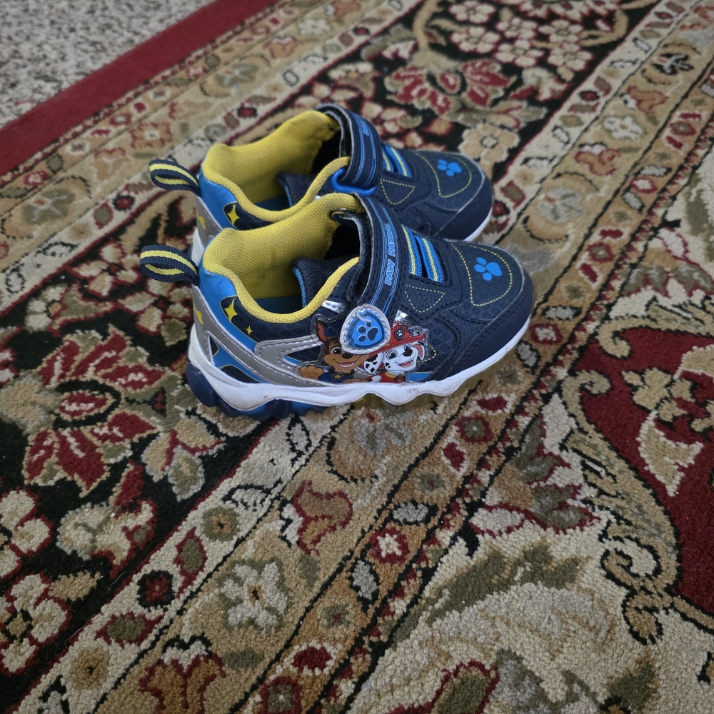 Paw Patrol Kids Sneakers - Navy and Yellow